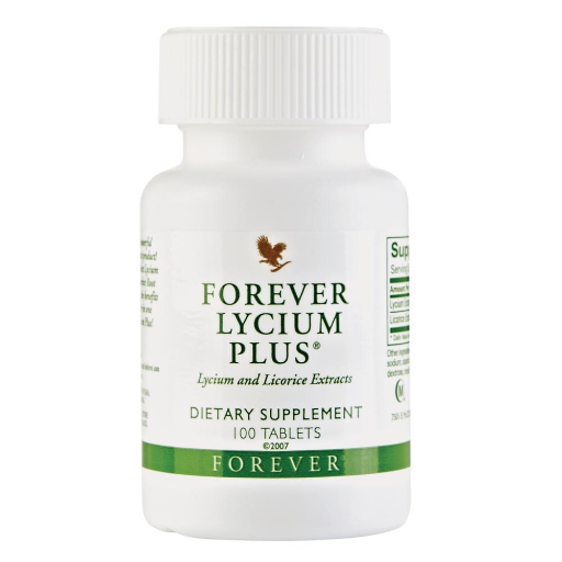 Forever Lycium Plus® – Antioxidant Supplement with Licorice Root, 100 Tablets