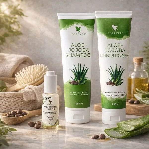 Aloe Vera Hair Care Bundle – Shampoo & Conditioner Set